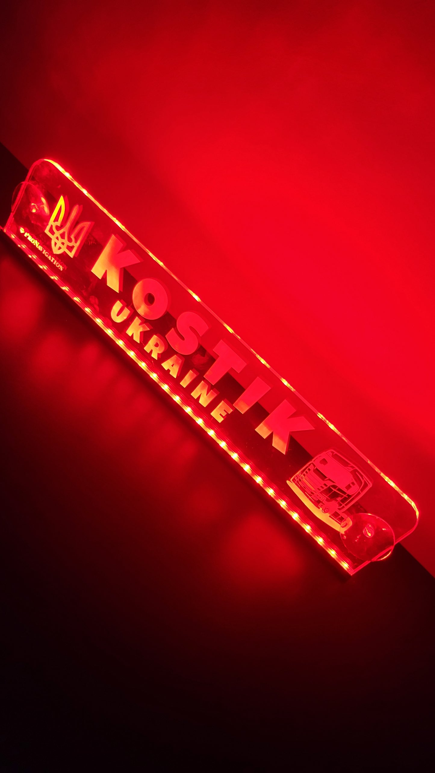 Placa Luminosa Personalizada