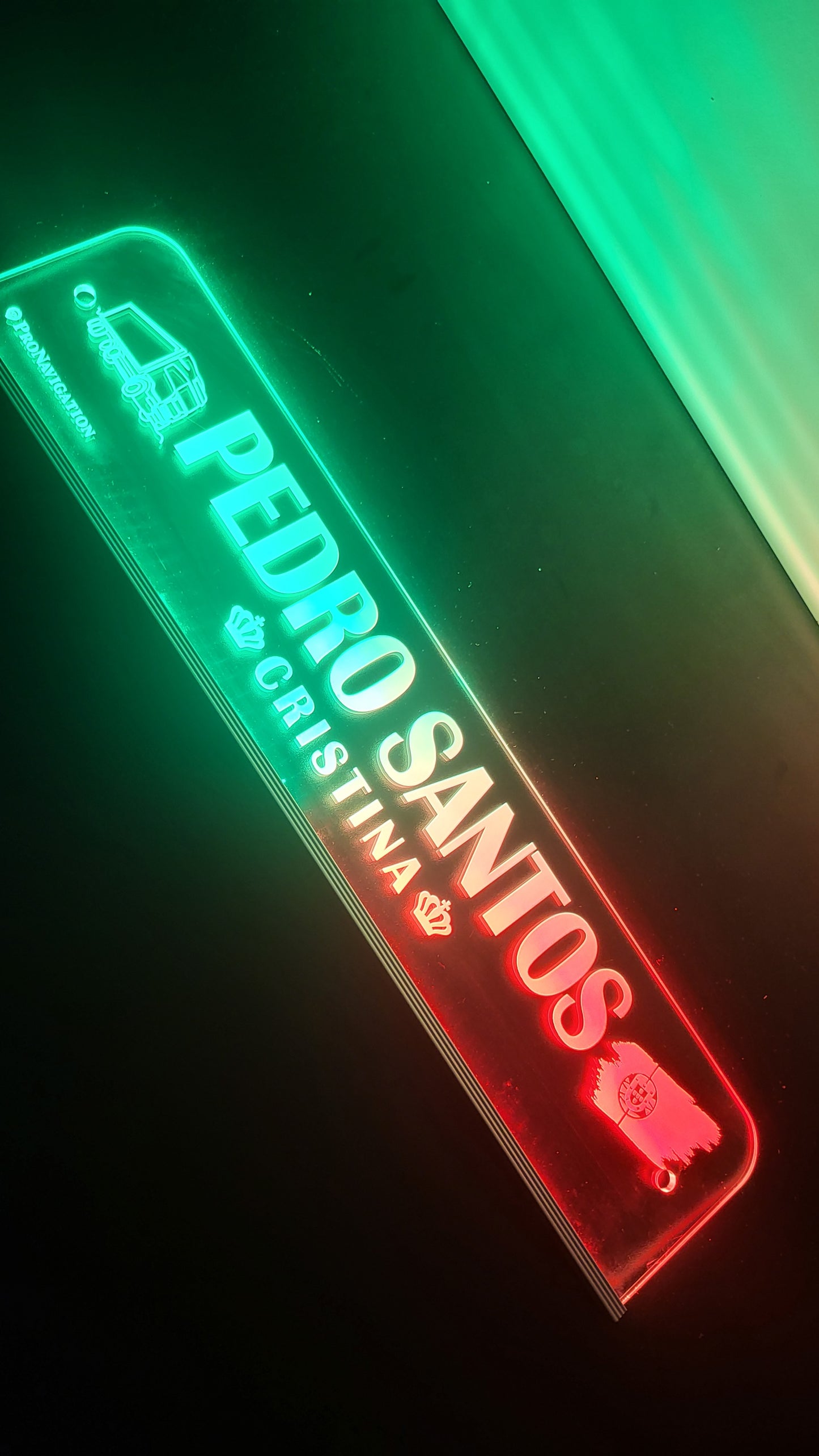 Placa Luminosa Personalizada