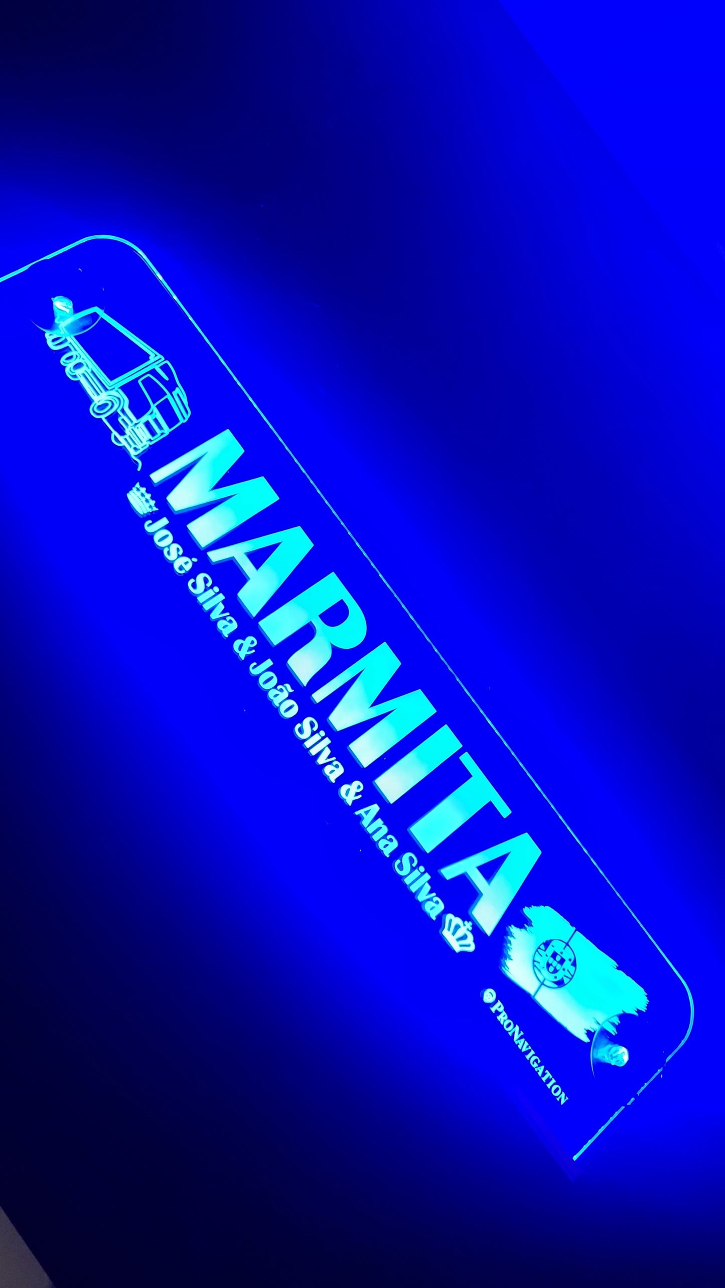 Placa Luminosa Personalizada