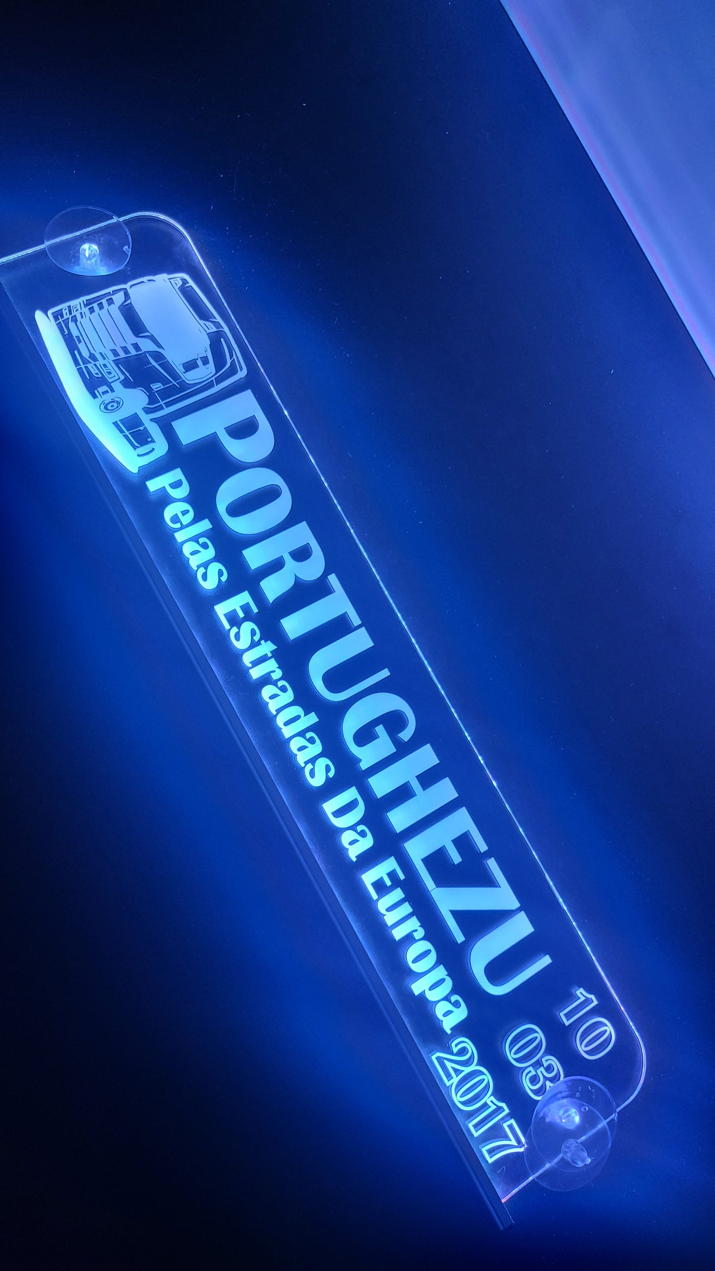 Placa Luminosa Personalizada