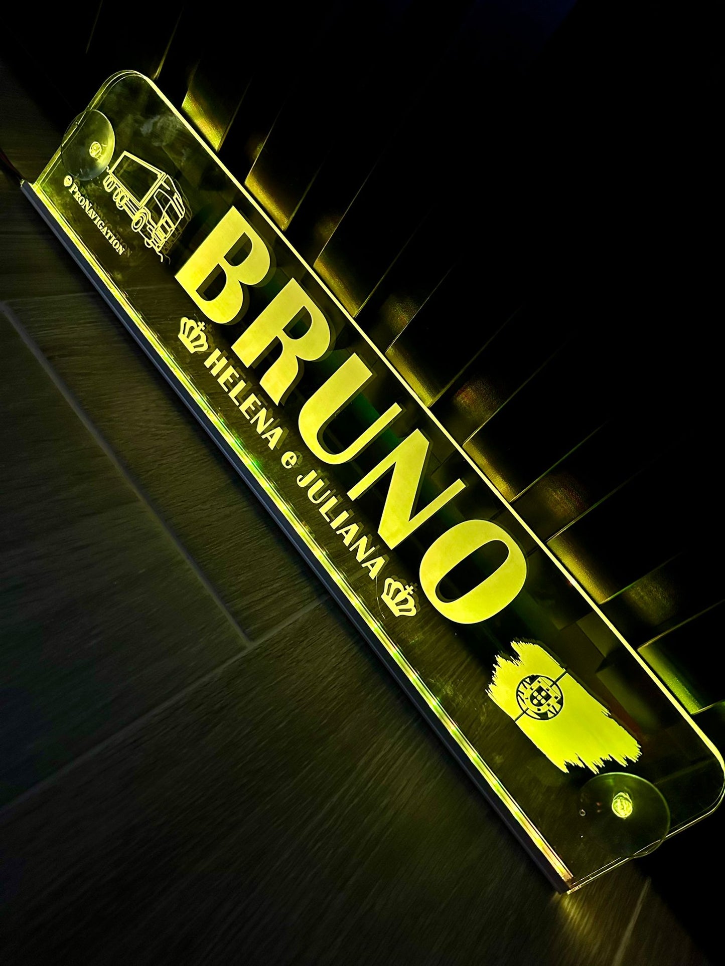 Placa Luminosa Personalizada