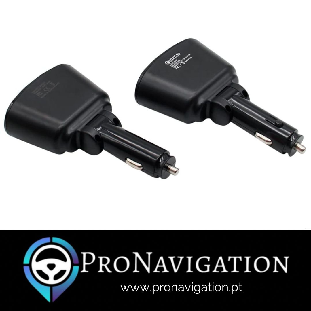 Adaptador 2x saídas Isqueiro