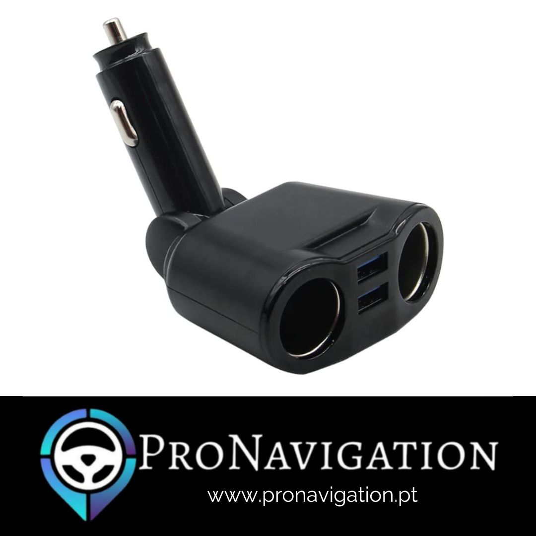 Adaptador 2x saídas Isqueiro