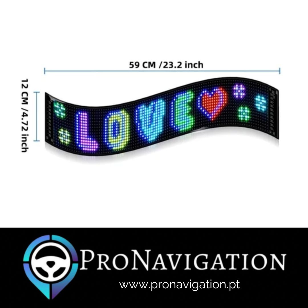 Placa Luminosa LED por APP