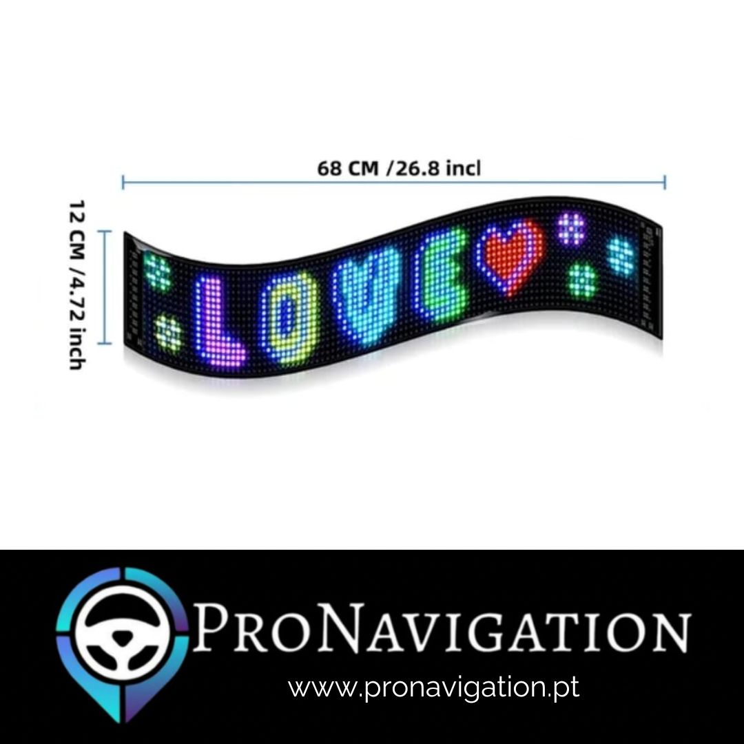 Placa Luminosa LED por APP