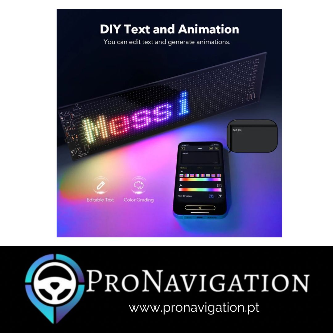 Placa Luminosa LED por APP