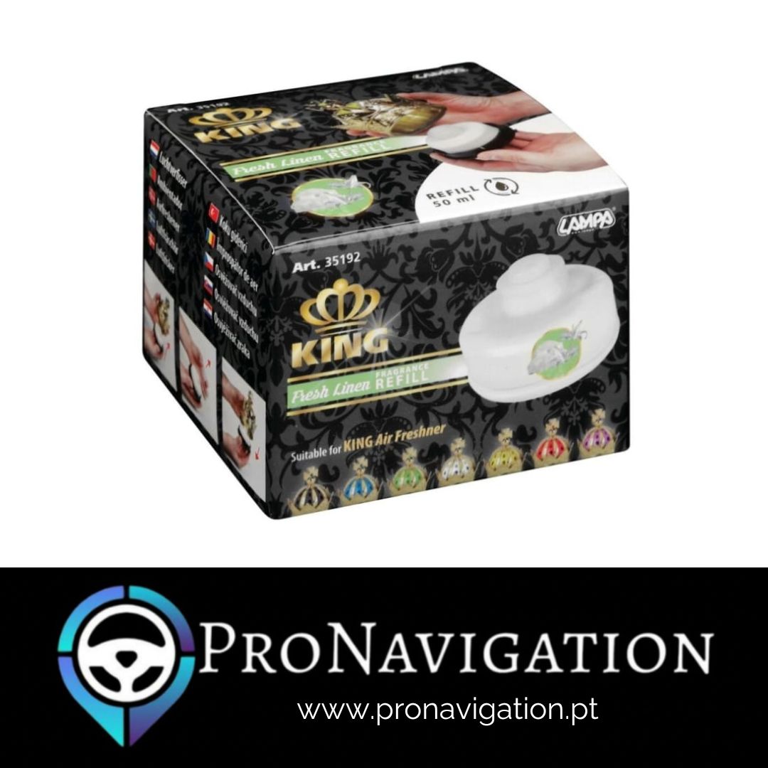 Recarga Ambientador KING 50ML (Várias Fragâncias)