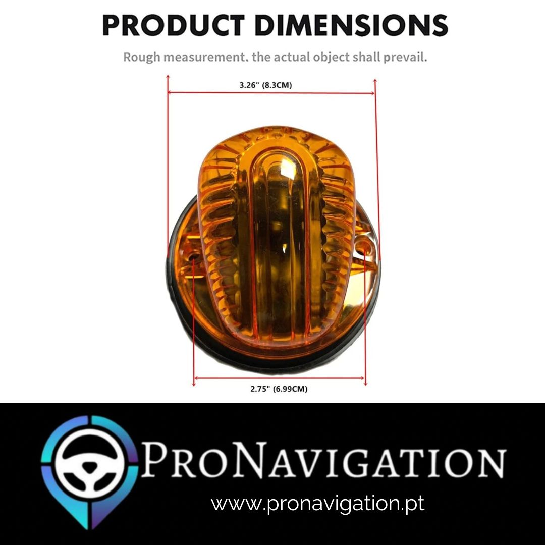 Luz Marcador teto Pequeno 12v
