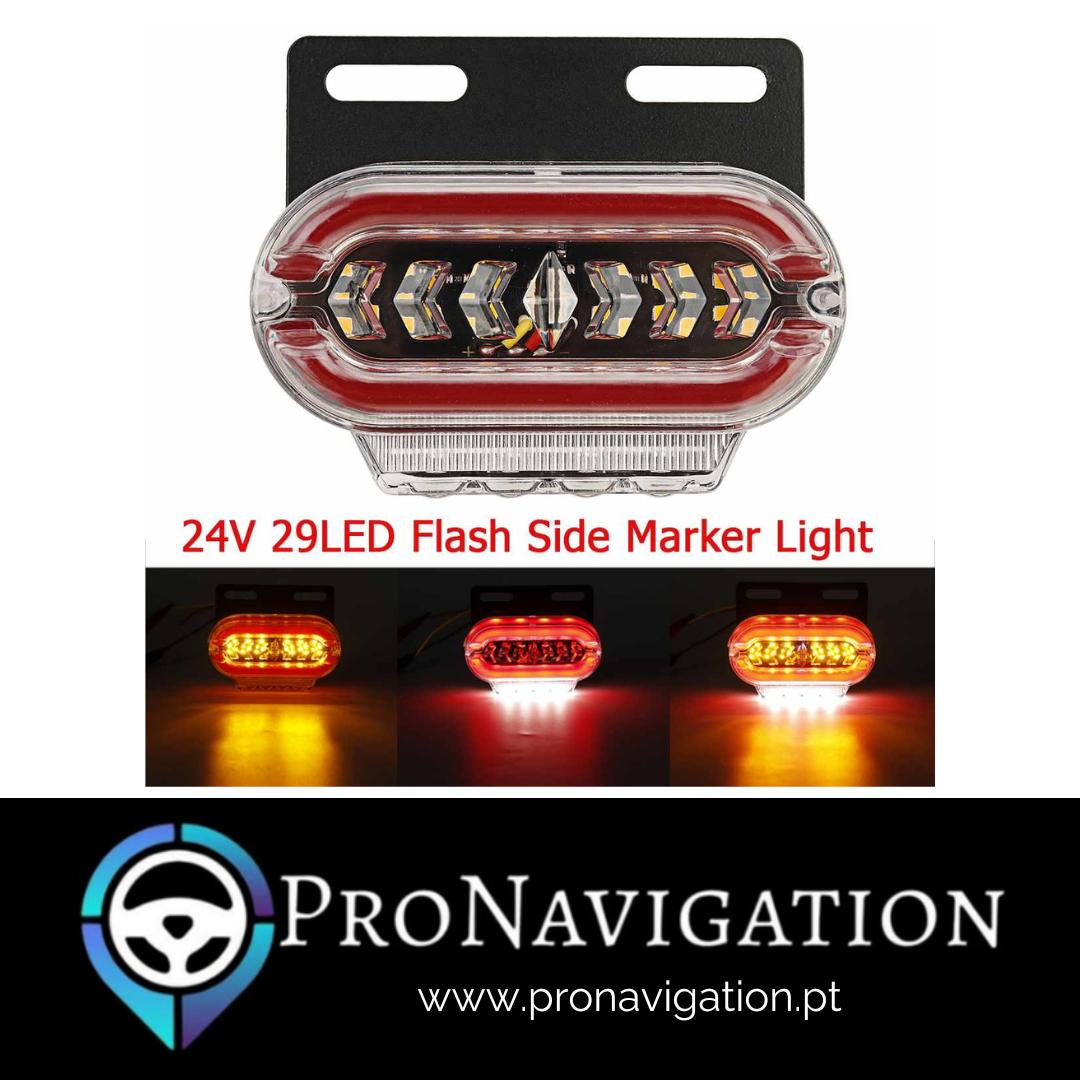 Luzes Marcador Fluorescente 24v