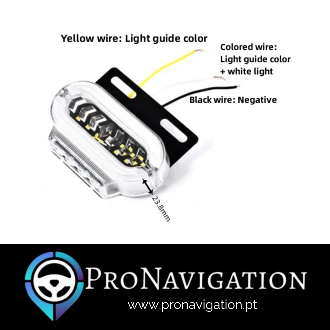 Luzes Marcador Fluorescente 24v