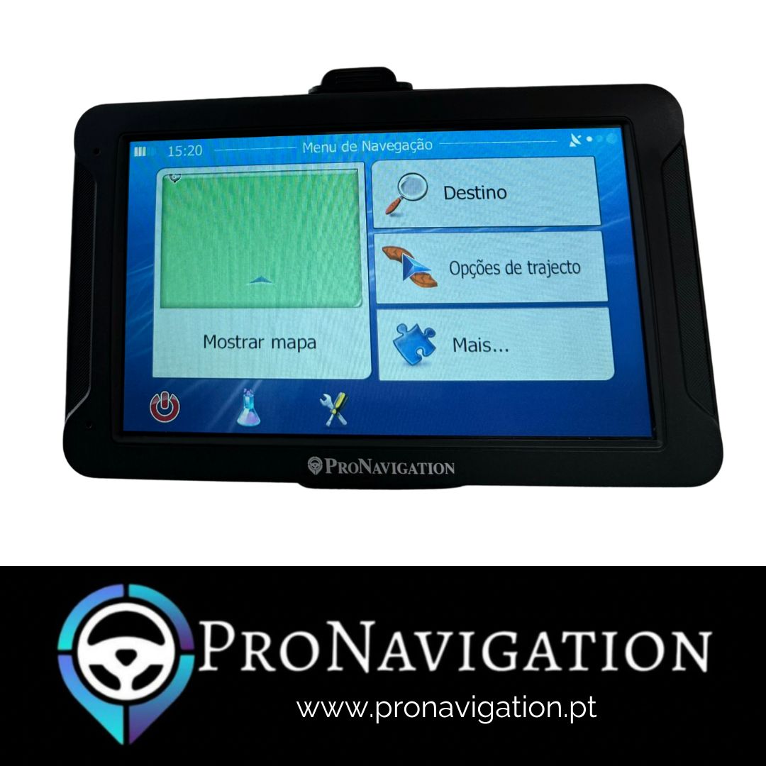 GPS 7" IGO Android com Câmara
