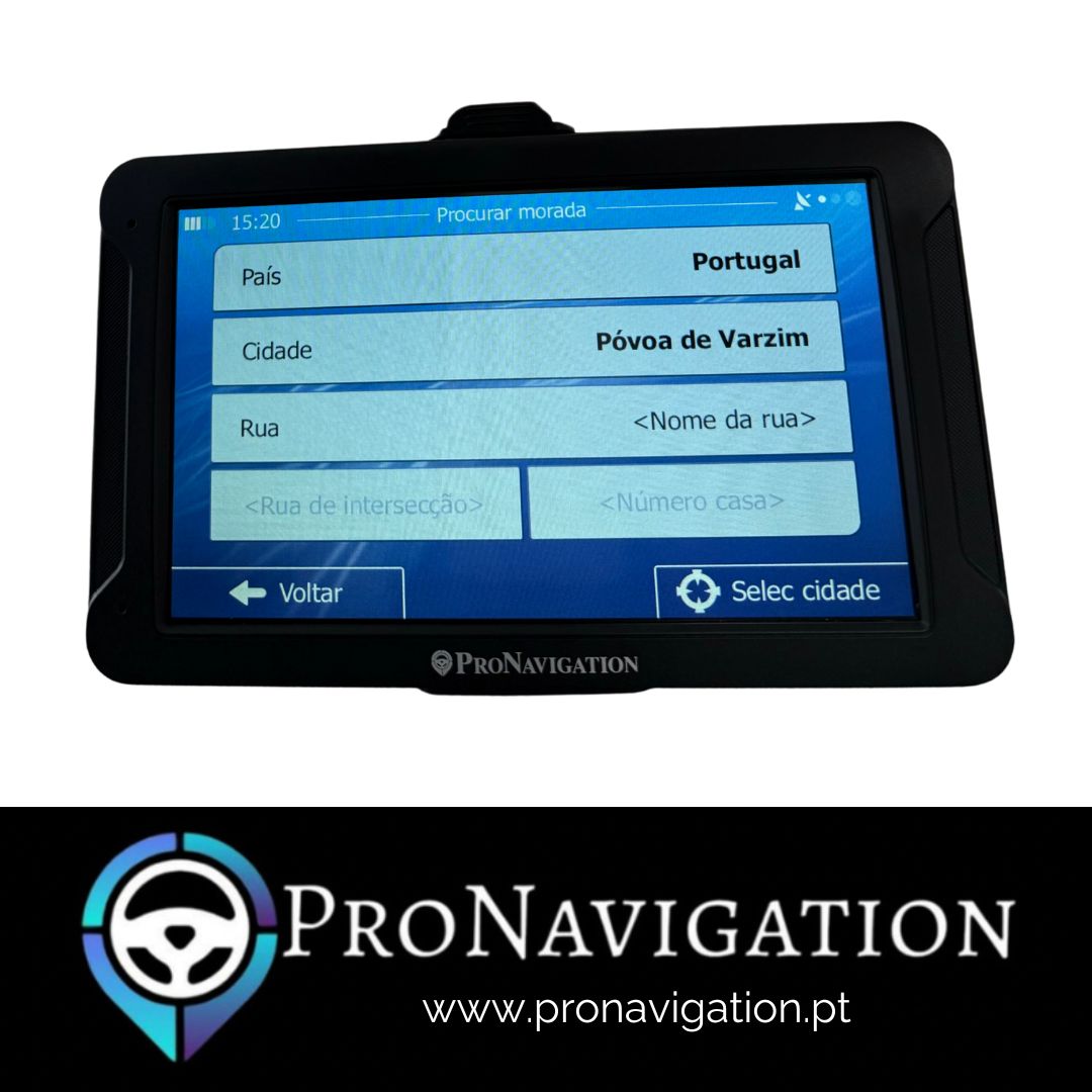 GPS 7" IGO Android com Câmara