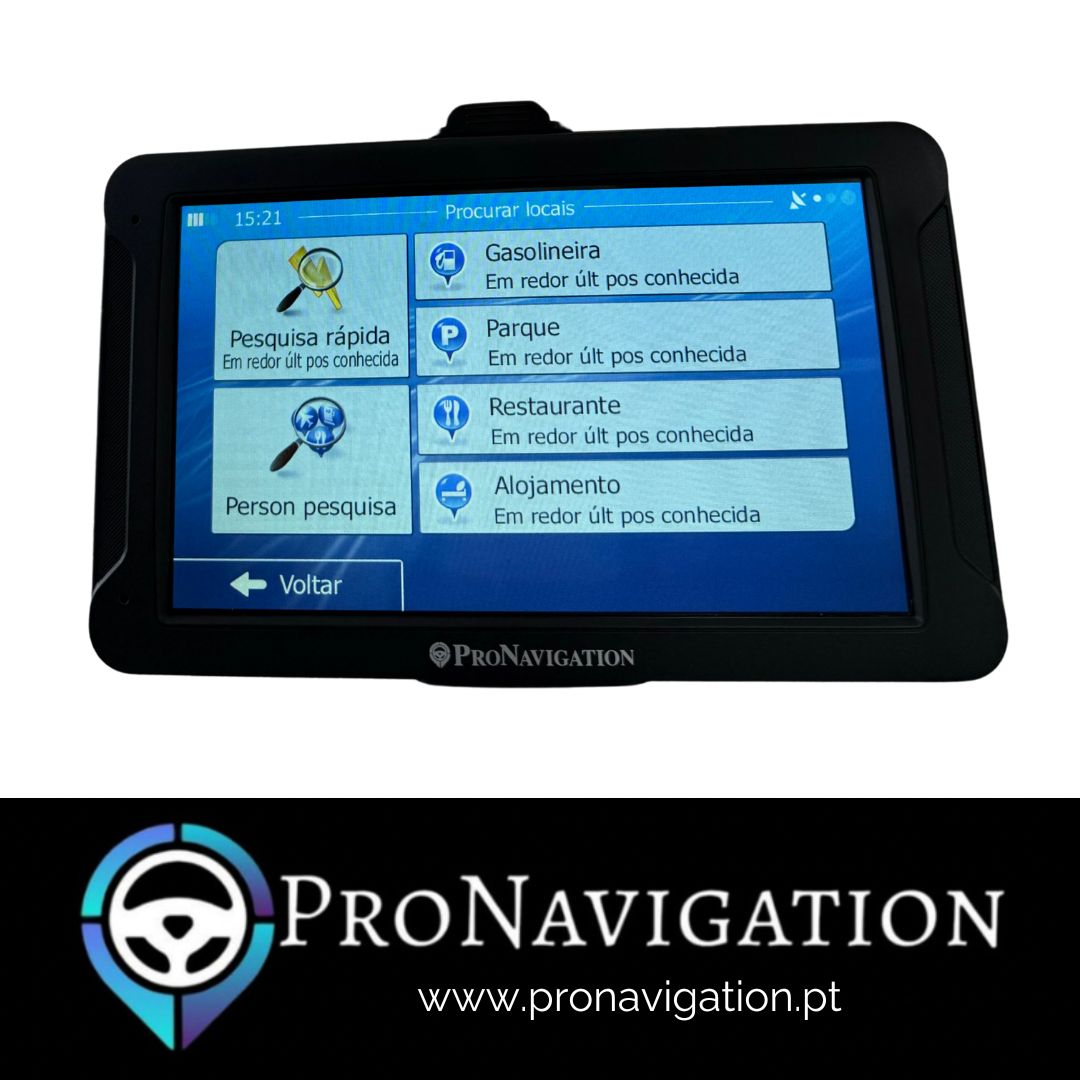 GPS 7" IGO Android com Câmara