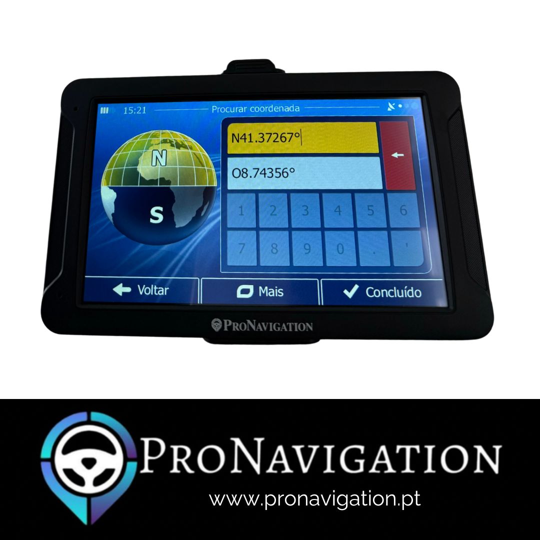 GPS 7" IGO Android com Câmara