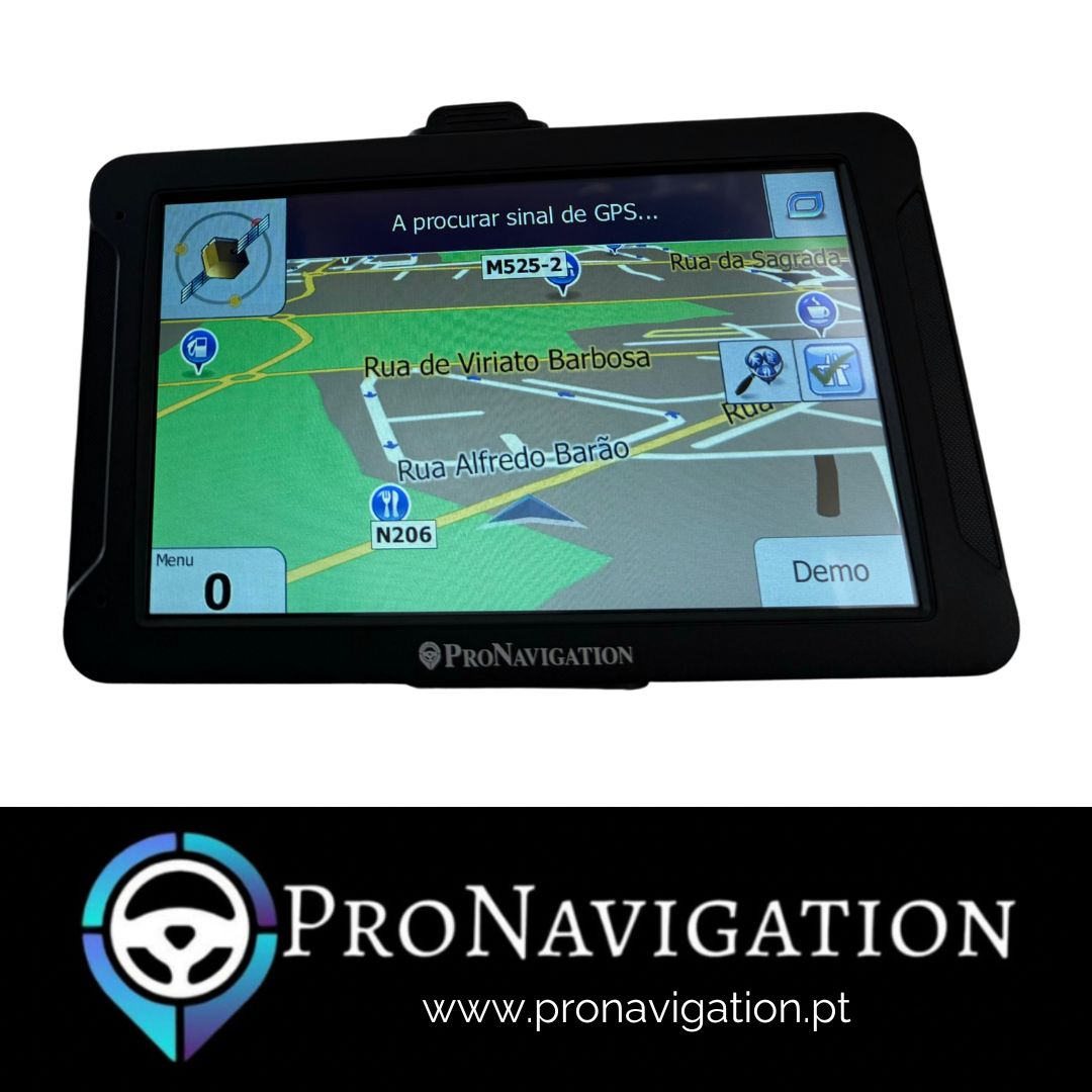 GPS 7" IGO Android com Câmara