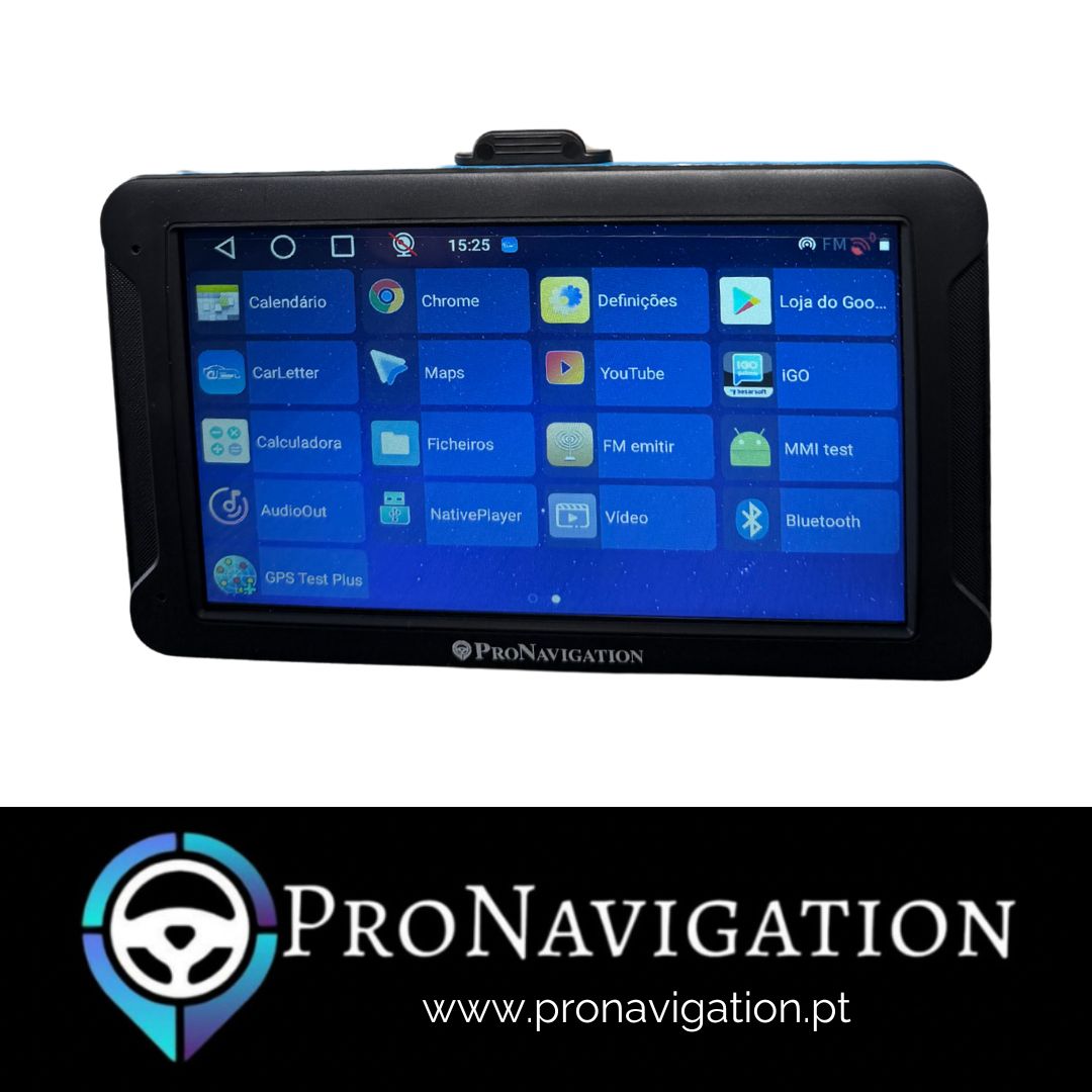 GPS 7" IGO Android com Câmara