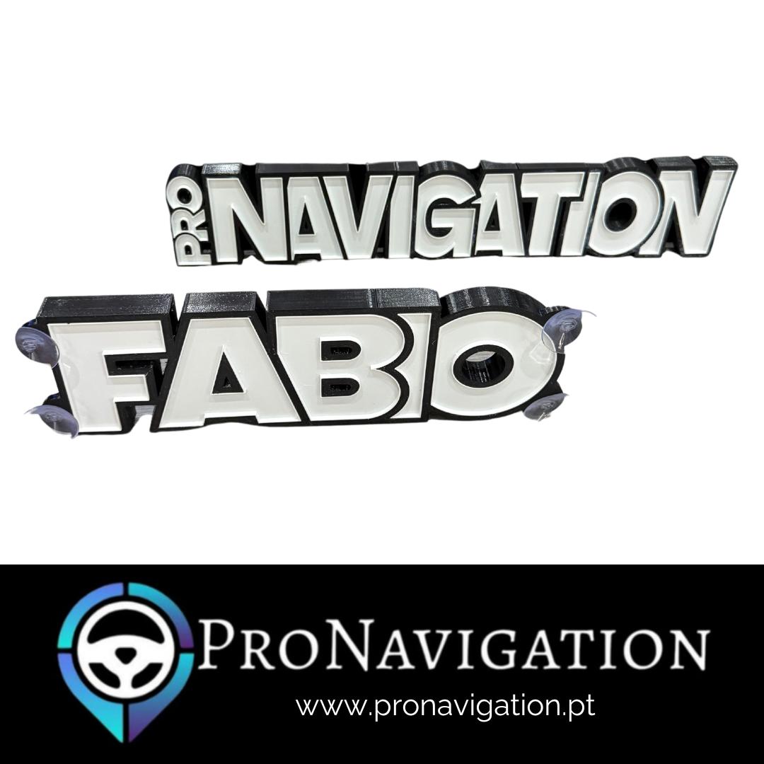Placa Luminosa 3D