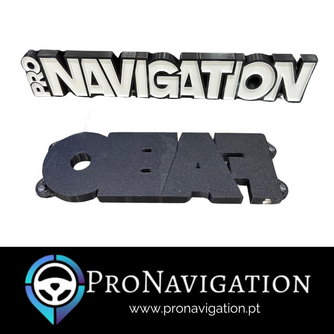 Placa Luminosa 3D