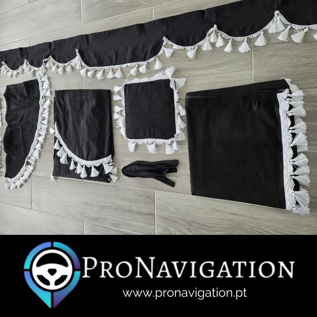 Cortinas Camião 100% Opacas