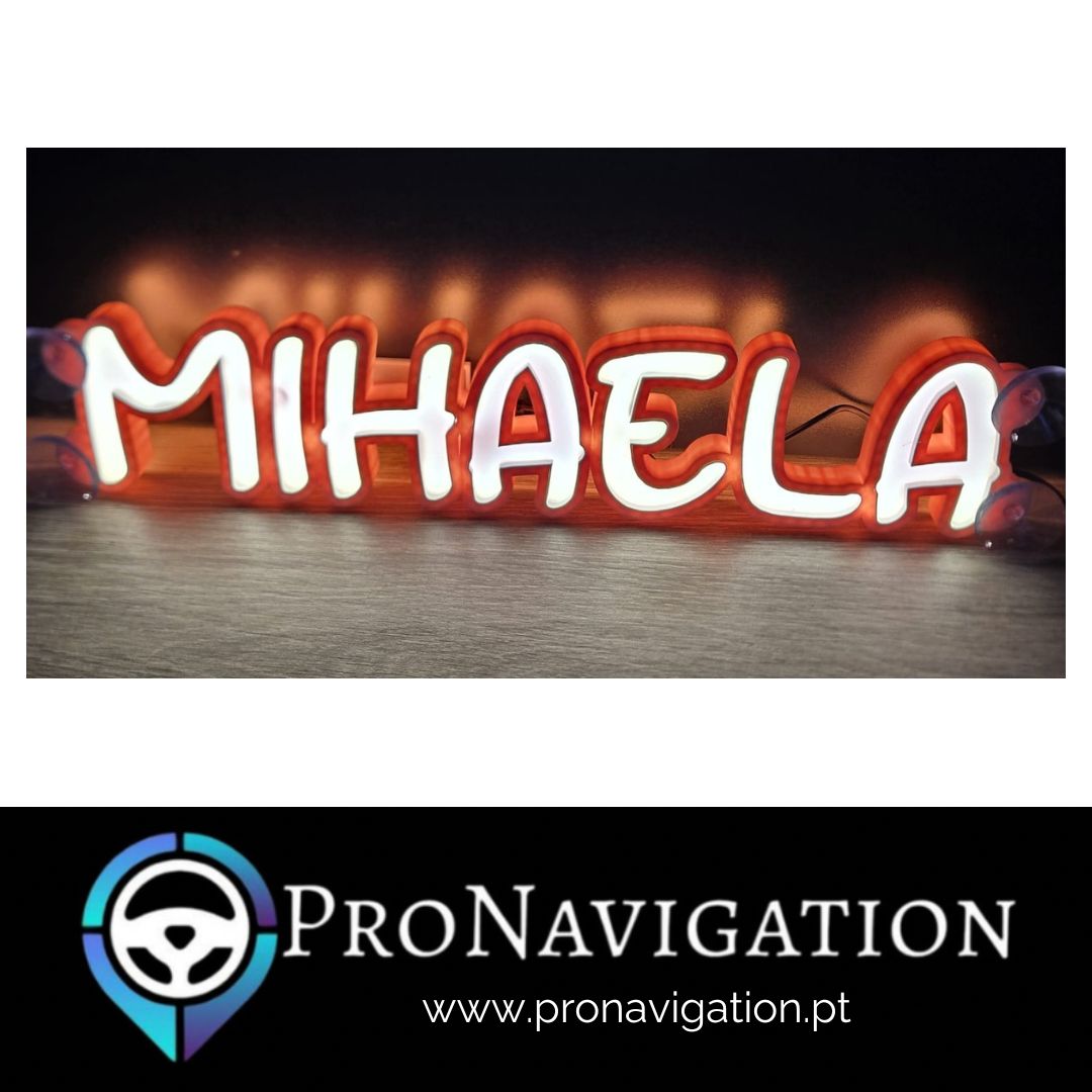Placa Luminosa 3D