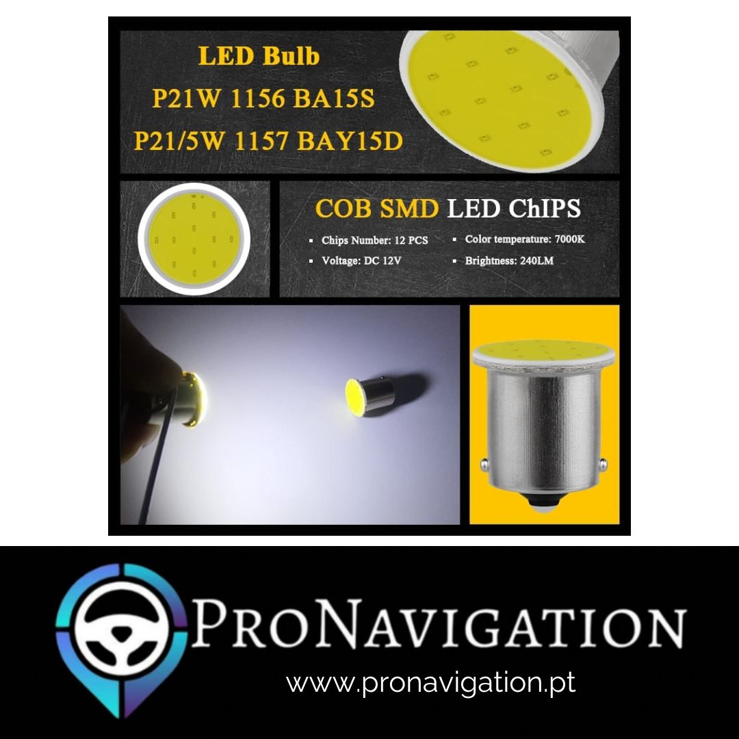 Lâmpada LED Interior cabine 2 (1156 BA15S) 12V/24V