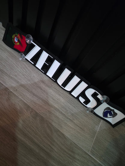 Placa Luminosa 3D