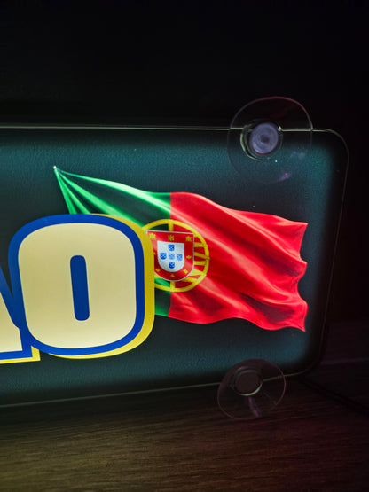 Placa Luminosa (Não trespassa luz para interior)