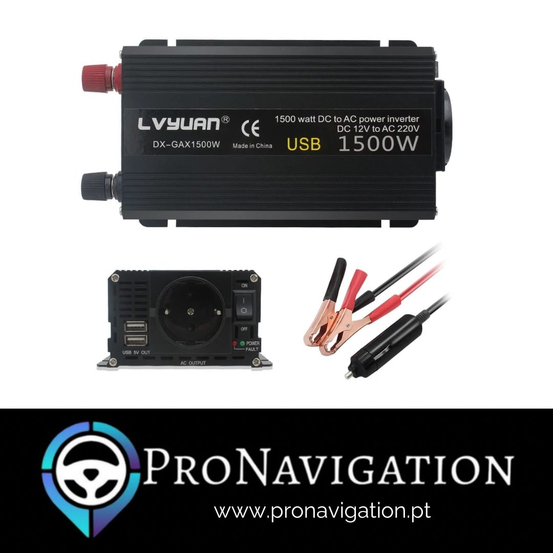 Inversor 500w/1500w Isqueiro
