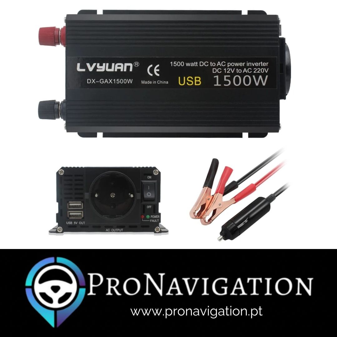 Inversor 500w/1500w Isqueiro