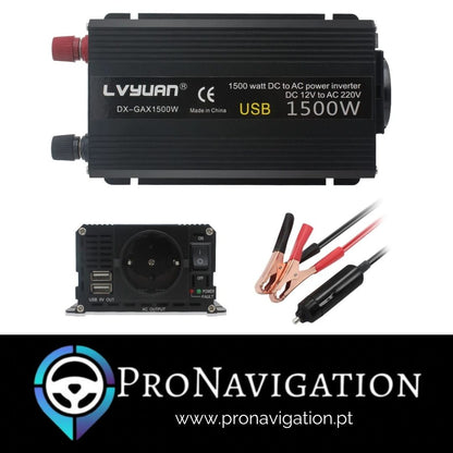 Inversor 500w/1500w Isqueiro