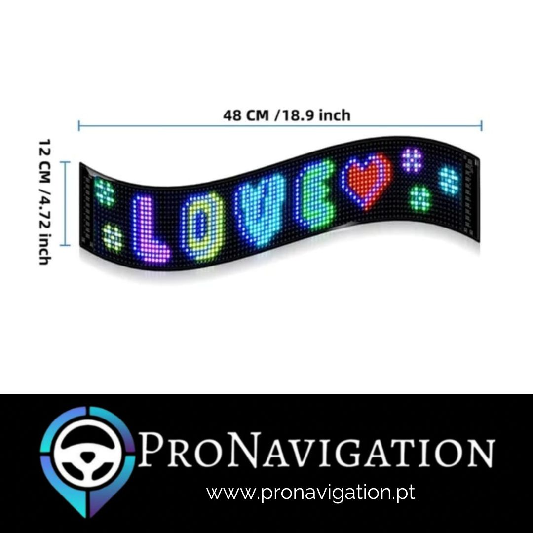 Placa Luminosa LED por APP
