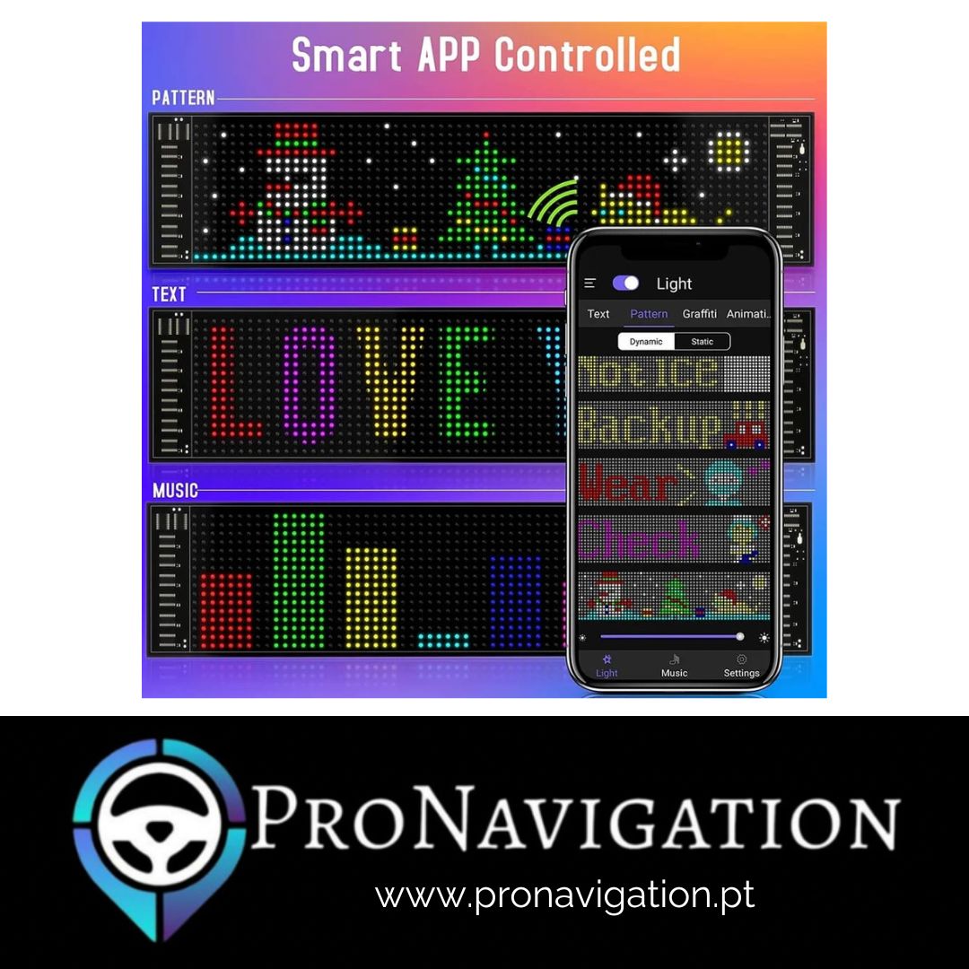 Placa Luminosa LED por APP