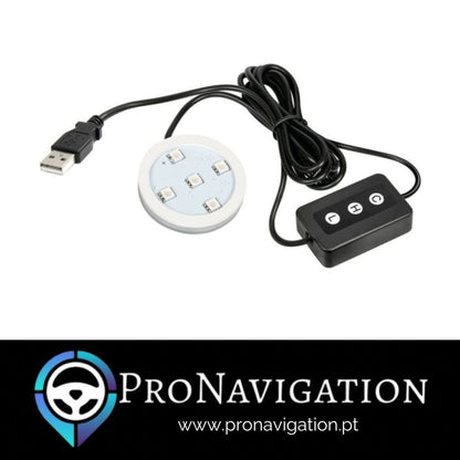 Iluminação LED para Ambientador TRUCKY - 7 cores
