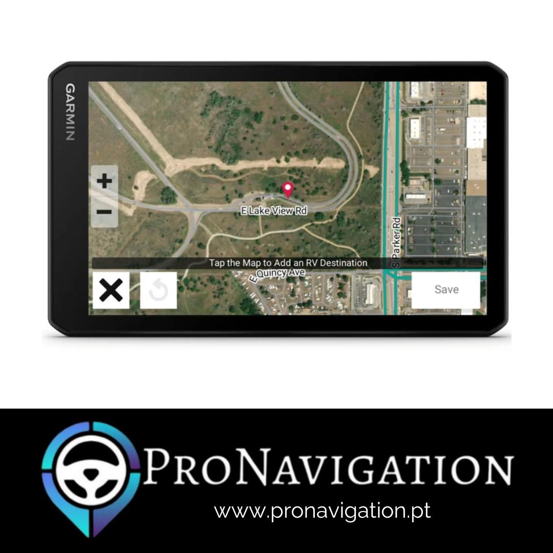 GPS Garmin CamperCAM 795(Autocaravana)