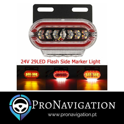 Luzes Marcador Fluorescente 24v