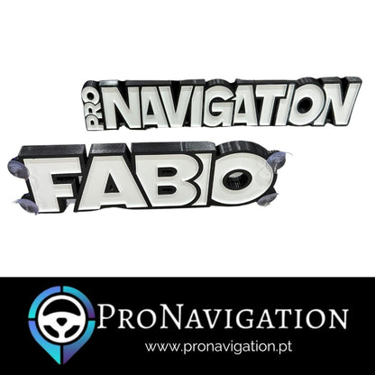 Placa Luminosa 3D