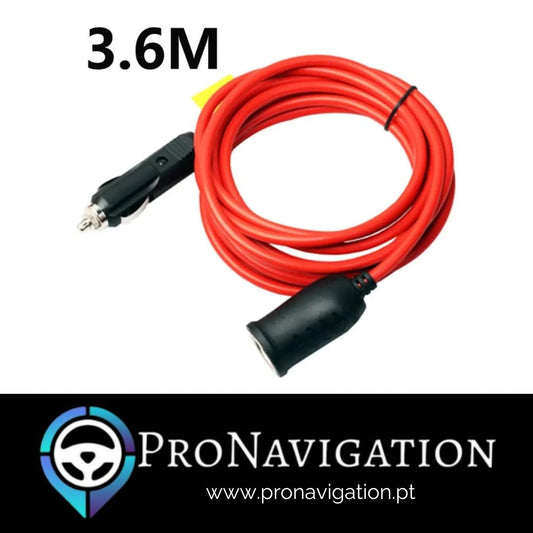Extensão de Isqueiro 12v/24v