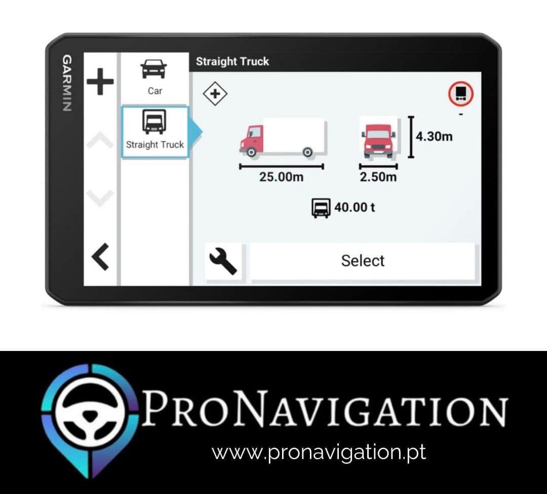 GPS Garmin dēzl™️ LGV720