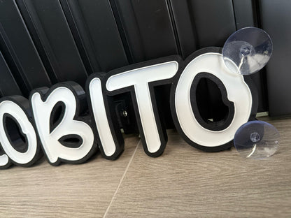 Placa Luminosa 3D