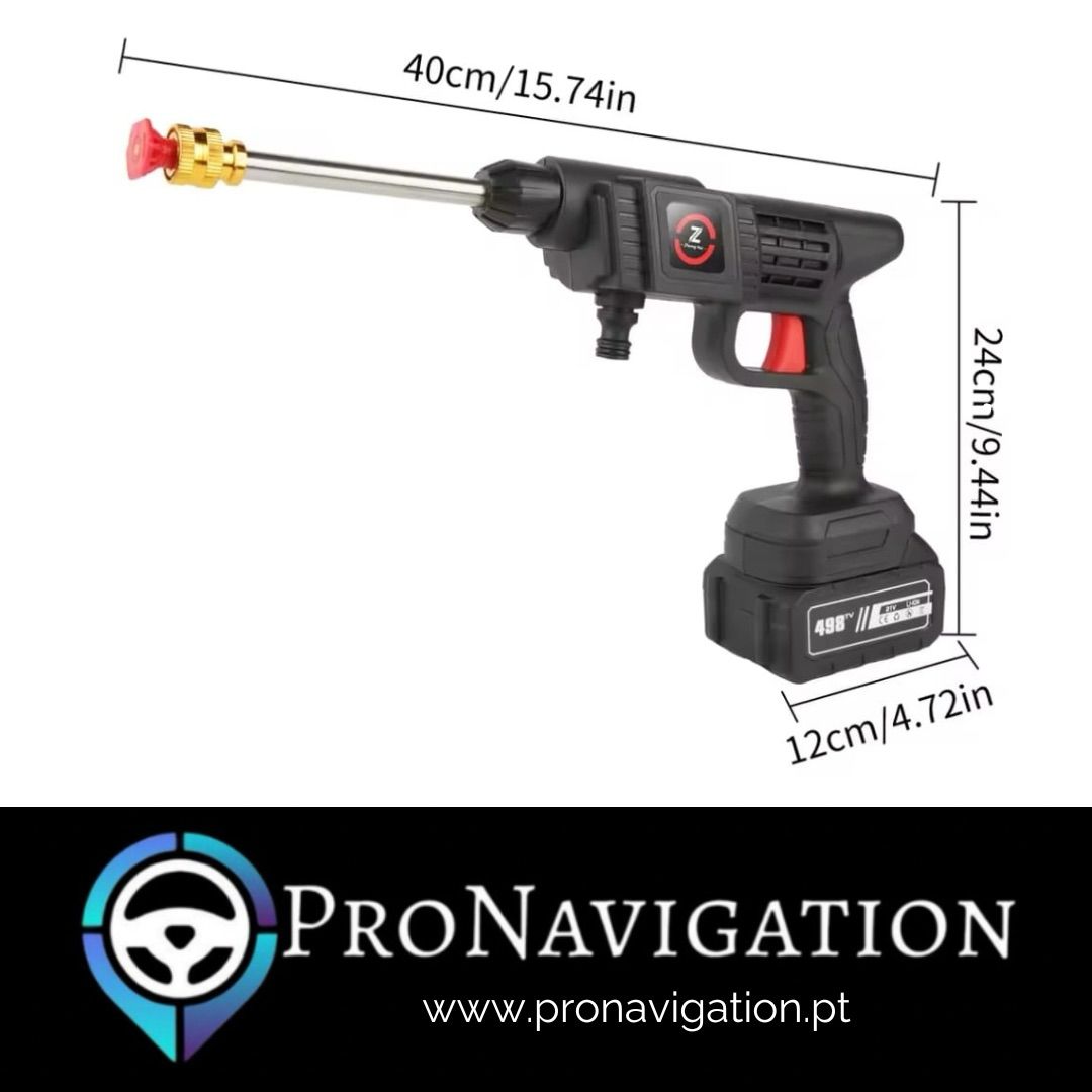 Pistola de Pressão Portátil a Bateria