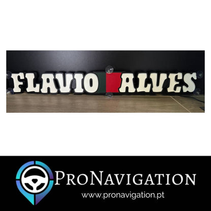 Placa Luminosa 3D