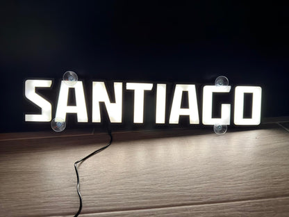 Placa Luminosa 3D