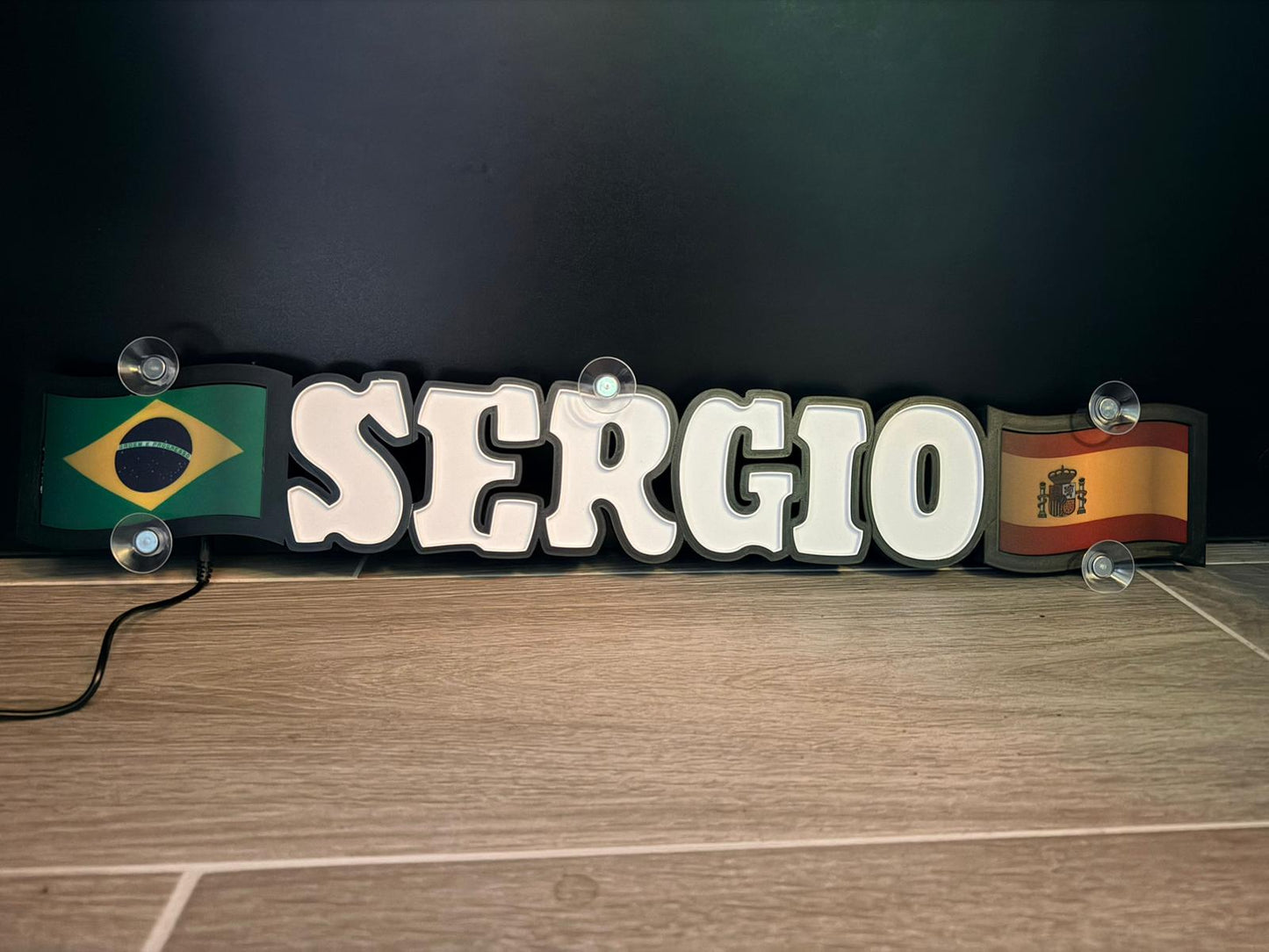 Placa Luminosa 3D