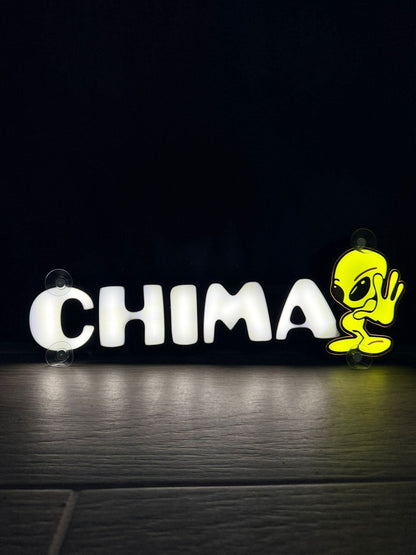 Placa Luminosa 3D