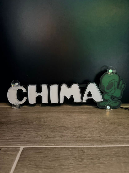 Placa Luminosa 3D