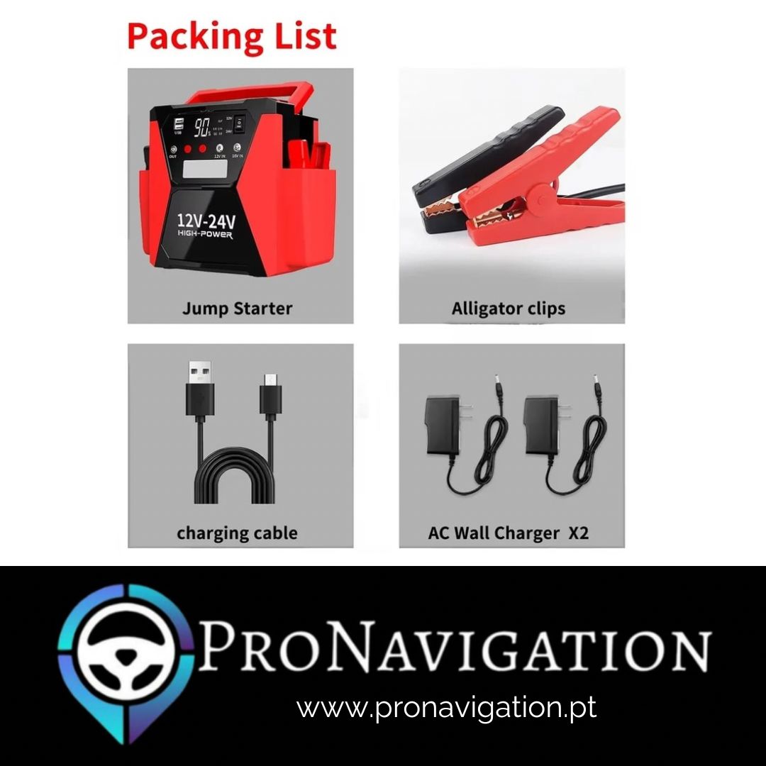Car Booster High Power 12V-24V (Camião)